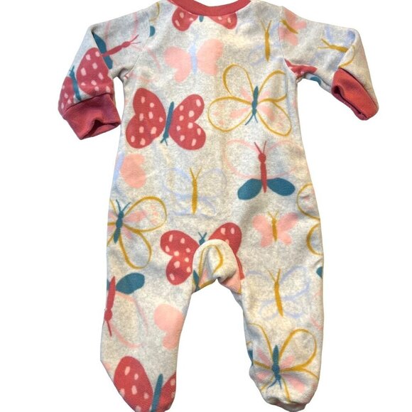 Carter's Baby Girl Bundle of Three Zipper Sleep and Play Fleece Winter F… - Picture 8 of 9